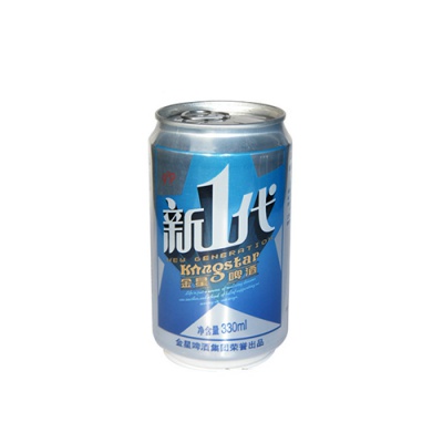 金星新一代啤酒330ml