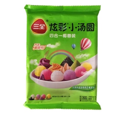 三全炫彩小汤圆260g